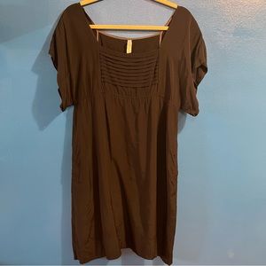 Black Anthropologie Maeve shift dress size L